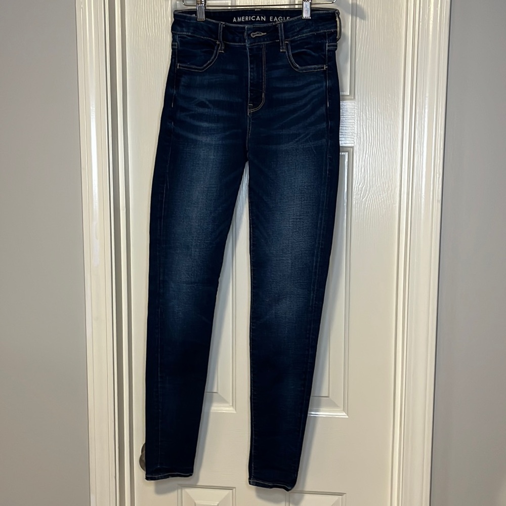 AE super stretch hi-rise jegging